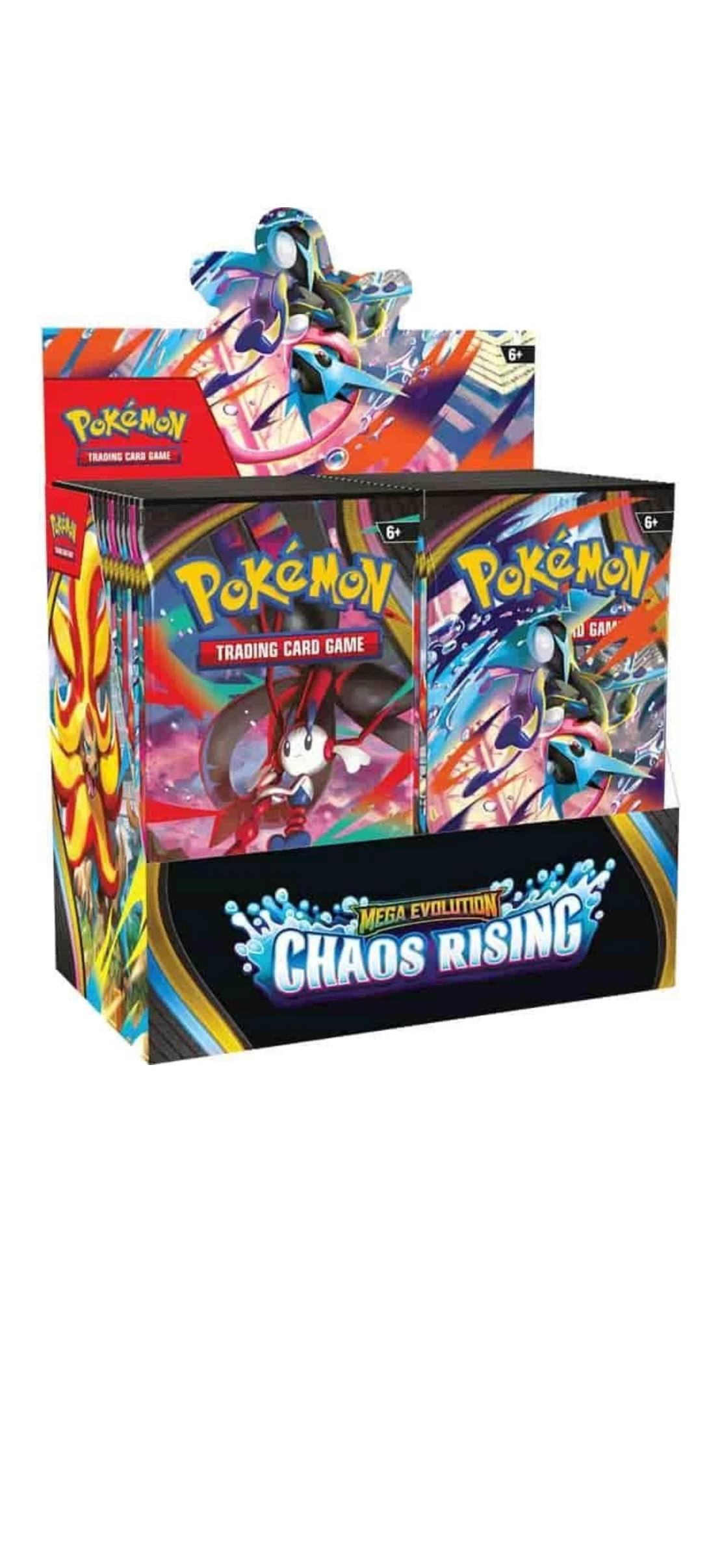 Pokémon TCG Mega Evolution Chaos Rising Booster Box – 36 Packs